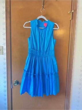 Aqua blue Lilly Pulitzer dress size 2 cotton